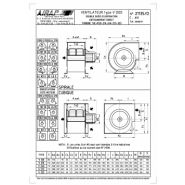 V DOD - Ventilateur centrifuge industriel Airap - double ouïe, turbine à action, pales embouties TUE_2