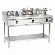 Wok à gaz de table 3 brûleurs 3 x 11.5 kW | Bartscher - 1053103_2