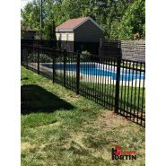 C4100 - clôture en aluminium - cloture fortin - barrotins  5/8'' x 5/8''_2