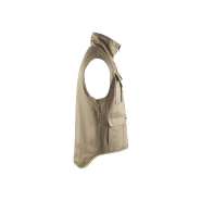 Gilet 3801 sans manche pour le froid - Blaklader - doublé polaire microfibre - beige - S à 4XL_2