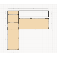 Maison préfabriquée en acier 160 m2 - 2 étages, 4 chambres ou 3 chambres et bureau - ISK100_2