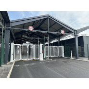 Portail ultra-rapide avec intelligence artificielle - Longueur max 10 m - LBAi W-GATE double_2