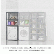 Extension étagère charge lourde - l. 100 cm - pour petits/moyens cartons_2