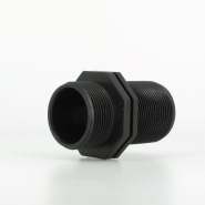 Mamelon Mâle/Mâle PP fileté 1