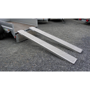 Rampe de chargement en aluminium l=2.5 m 1000 kg pour moto - patrick remorques - 6656_2