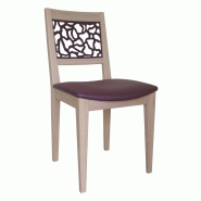 Chaise jennyfer en bois massif et metal_2