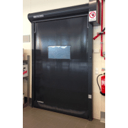 Porte rapide Auto‐reparable® avec système breveté et armoire électronique intégrée_2