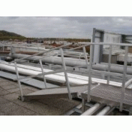 Rampe modulable en aluminium avec paliers et options de garde-corps - Inclinaison de 0 à 20°_2