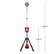 Éclairage de chantier M18 SAL-0 Milwaukee - 2000/1300/850 lumens - Compatible batteries M18_2