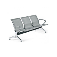 Siège sur poutre en métal micro-perforé résistant à l'usure du temps - Design élégant YONI_2