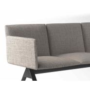 Siège d'accueil confort - SLAM-SOFT - système de poutres polyvalent avec assises carrées 55x55 cm_2