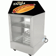 Vitrine chauffante pour Hot Dog à deux niveaux_2