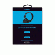 MCL CSQ-HEAD/NZ Casque Avec fil Arceau Musique Noir_2