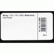 Courroie trapézoïdale X-Grip V - type 4L580_2