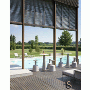 Tabouret original Drink - Slide - Vert foncé_2