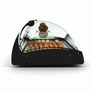 Vitrine chauffante 2 GN 1/1 Chaleur humide Série SPLENDID Bain Marie Sayl_2