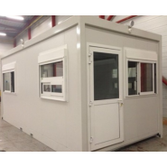 Bâtiment modulaire 20 pieds bulle de vente -Structure galvanisée juxtaposable, superposable R+2 - BTS OSR 15_3