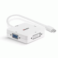 LINDY adaptateur mini dp 1.2 vers hdmi 4k30 dvi vga_2