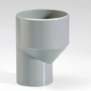 Réduction excentrée en PVC à coller - femelle/mâle - D40/32 - raccordement PVC_2