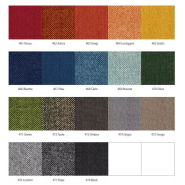 Chaise de conférence pliable avec tablette et roulettes - Tissu Xtreme ultra résistant - Modèle 'Hyway'_2