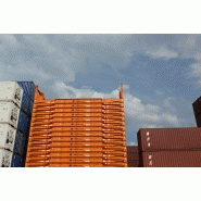 Container maritime 20ft flat - 6,05m de longueur - poids 2750kg_2