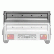 Rehausses de remorque résistantes à la corrosion pour Garden Trailer 205