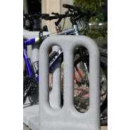 Porte Vélos Cyclo - 110 x 40 x 93 cm - 120 kg - Béton avec Ciment Green Seal - Réduction CO2_2