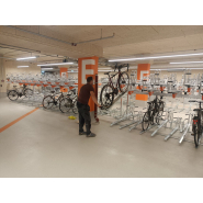 Rack à vélo double étage avec entraxe ajustable  375, 400, 450 ou 500 mm_3