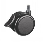 Roulette pour meuble pivotante, à tige filetée_2