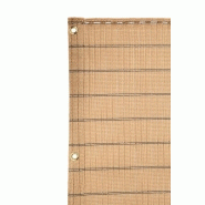 Brise-vue déco tissé 'Havana' - 85% occultant - 1x5m - couleur sable_2