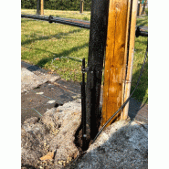 Arroseur rotatif 360° avec débit modulable et tige ajustable