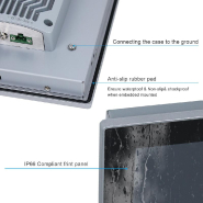 Panel PC industriel fanless 13,3 pouces Full HD - Intel® Celeron® J1900 - EVI-J133WAC_2