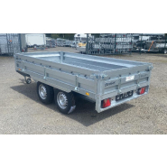 Remorque roues dessous - 3,00 X 1,50 M - 2000 KG - ZASLAW HL300TH_2