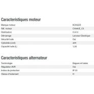 Groupe électrogène Kohler série TECHNIC avec fréquence 50 Hz