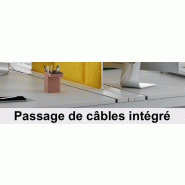 Bureau bench 2 personnes X3 - Officity - Blanc 9010, Blanc, 140 x 341,5 cm_2