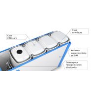 Cuve AdBlue SlimLine Edge - Kingspan - Pompe MID externe - Capacité 4500L - Construction triple paroi et composants ISO_2