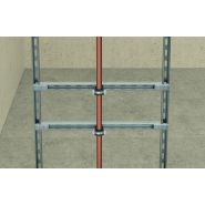 FRS-L Universel - Colliers de fixation Fischer - acier électrozingué avec deux vis et verrouillage rapide_2