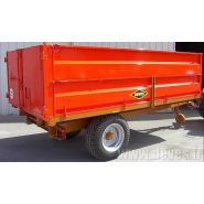 Gv 60 br benne agricole à ridelles démontables - devès - charge 6 t_2