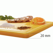 Planche à découper PRO 53x32 W-R A120511 Bartscher - Jaune_2