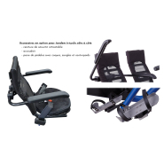 Vélo tandem tricycle Confort Duo avec réglages personnalisables et assistance électrique