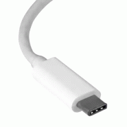 Adaptateur USB C vers Gigabit Ethernet - Blanc - Adaptateur Réseau LAN USB 3.0 vers RJ45 - USB Type_2