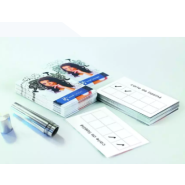 Création et impression de cartes de fidélité - Papeo - Kit avec tampon inclus pour professionnels et commerçants_2