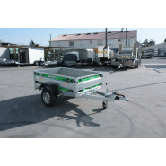 Remorque avec frein entièrement démontable - fabrication française Daxara 198 F - robuste et polyvalente_2