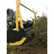 Twm broyeur forestier - TMC Cancela - largeur de travail 160-200 cm - robuste et compact pour mini-chargeuses hydrauliques_2