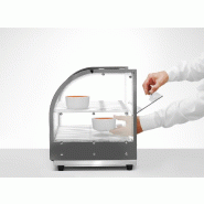 Vitrine de table chauffante deux niveaux HENDI_2