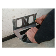 Araseur plinthes « Moloss » - outil pour tracer et couper le sol en remontée de plinthe - encoches 7 à 13 cm_2