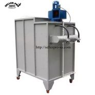 Cabine de pulvérisation de poudre ZKM-2 - compacte avec récupération et nettoyage automatique_2