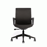 Fauteuil de Bureau Izao : Design Contemporain et Ergonomie Intuitive - Noir_2