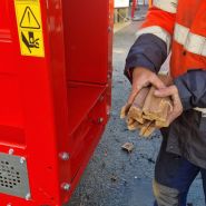 Machine à bûchettes XYLOFLAM 330/450 - pour bois jusqu'à 45 cm - 5 longueurs de coupe - version électrique ou thermique_2