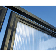 Passage couvert Milan - Réf : 529255+529256.Gpro - Structure moderne et extensible avec bardages latéraux en option_2